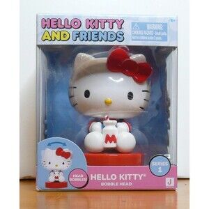 Jazwares Sanrio Hello Kitty & Friends Hello Kitty Bobblehead Collectible NIB